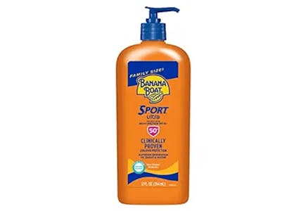 Banana Boat Sport Sunscreen Lotion