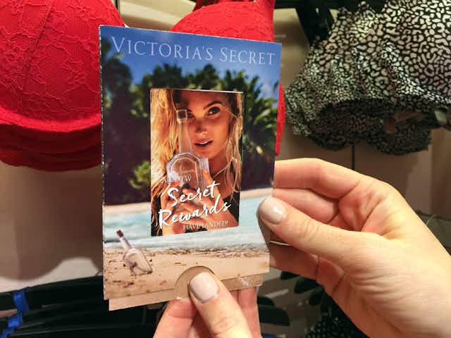 How I Shop for Free at Victoria's Secret with Secret Rewards Cards card image