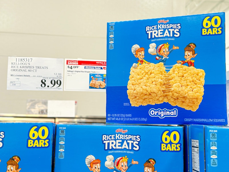 Costco Rice Krispies treats price