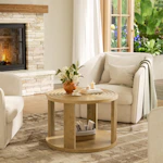 Modern Minimalist Round Coffee Table