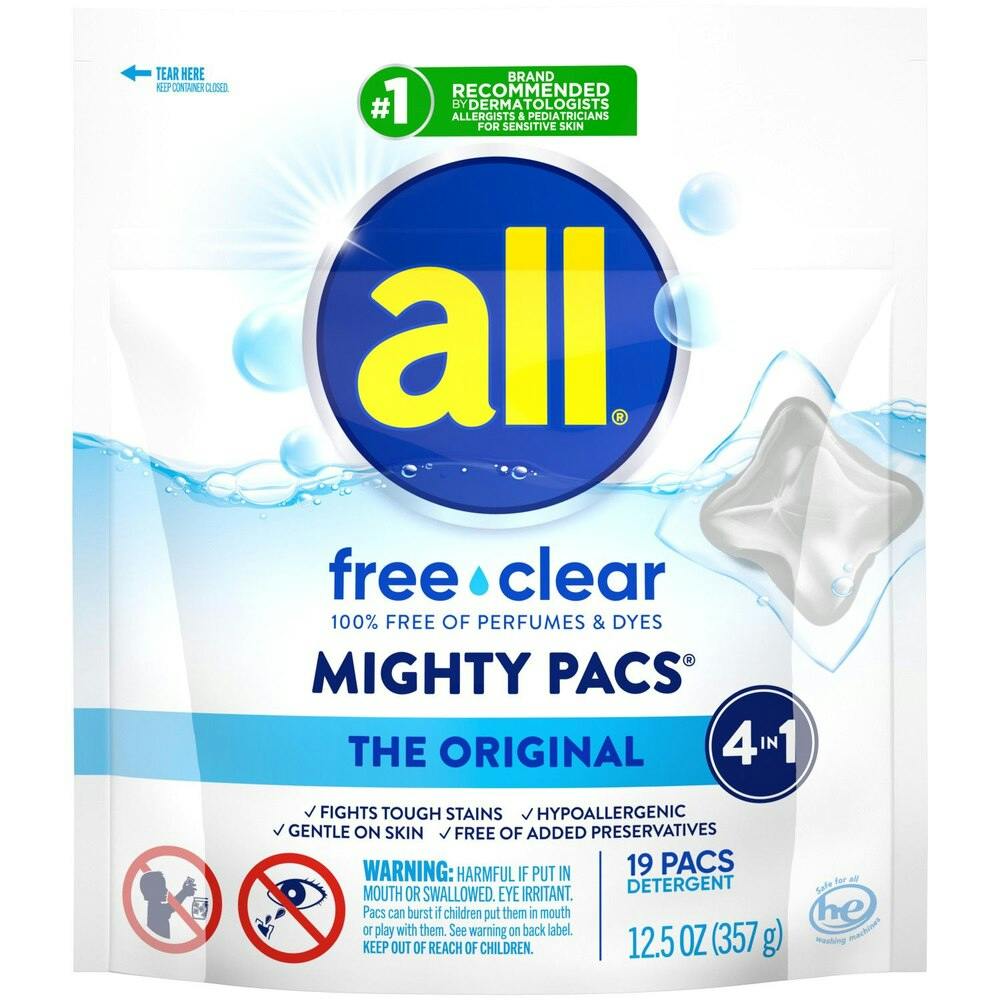 All Mighty Pacs Detergent