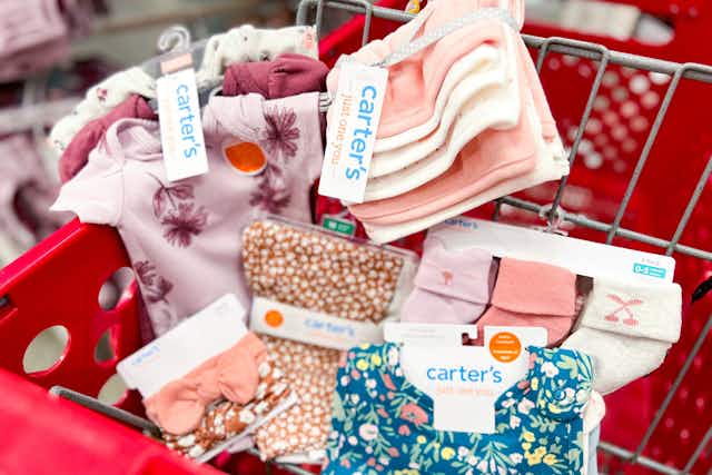 Save on Carter's Organic Baby Clothes at Target — Prices Start at $9.12 card image