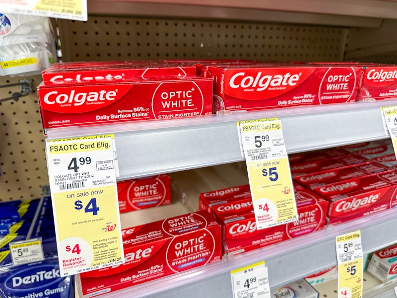 colgate toothpaste walgreens