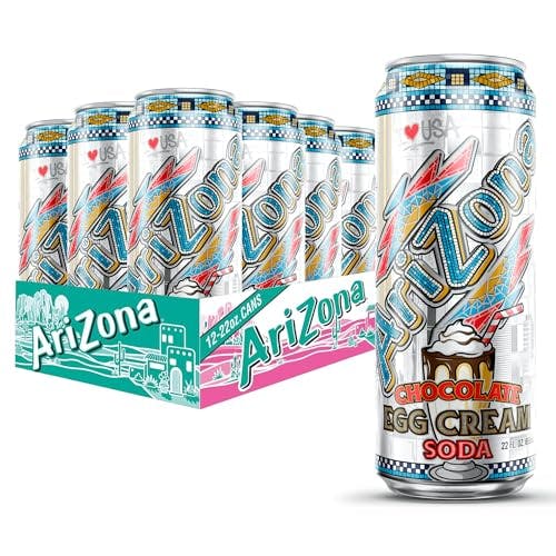 AriZona Chocolate Egg Cream Soda 12-Pack