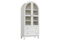 Arched Kitchen Pantry Cabinet