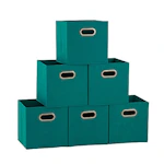 Fabric Storage Cubes 6-Pack