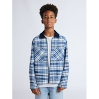 Kids' Flannel Full Zip Shacket
