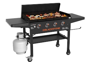 Blackstone Original 4-Burner 36" Propane Omnivore Griddle with Hard Cover