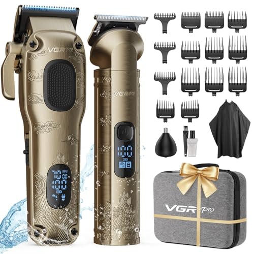 Hair Clipper and Trimmer Set