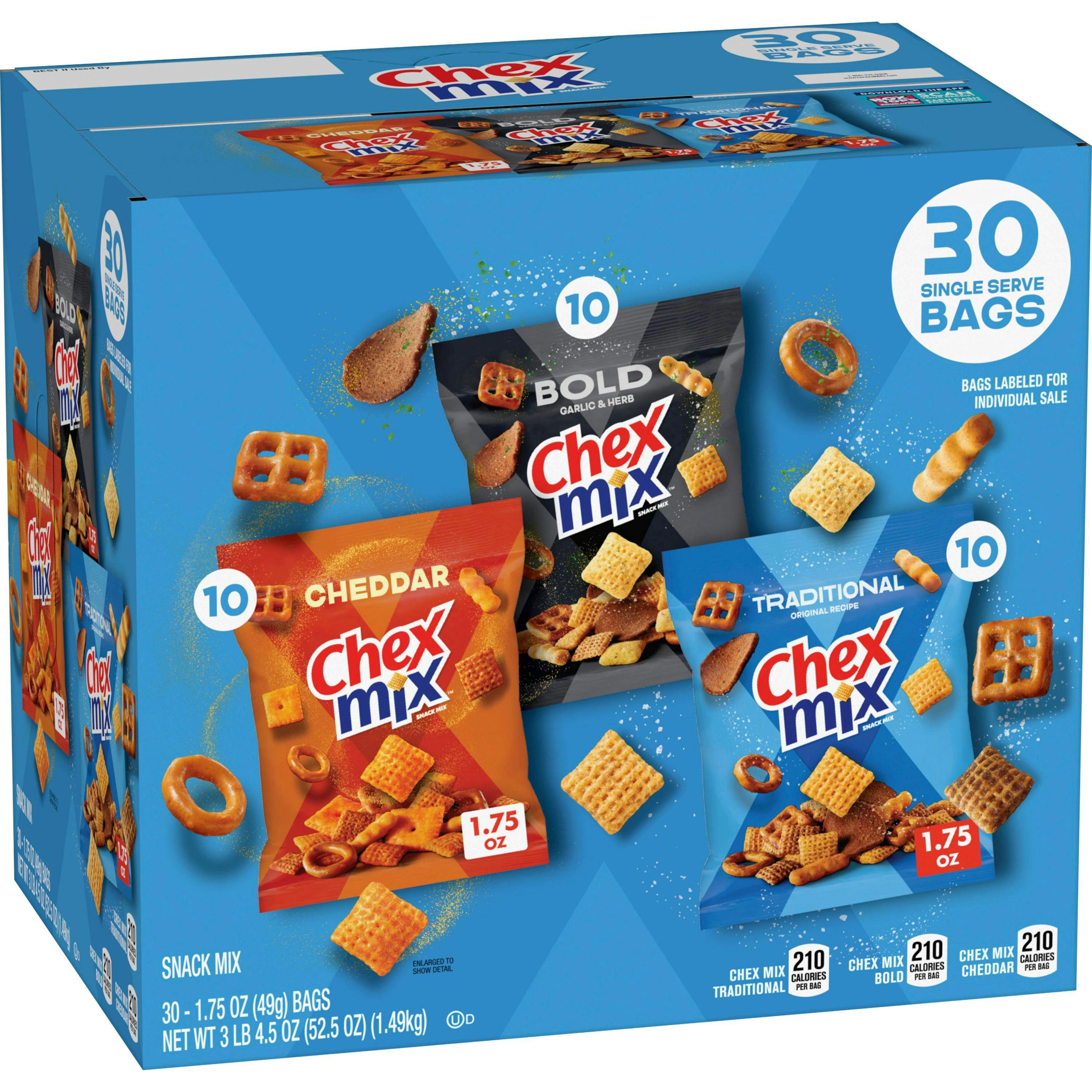 Chex Mix Snack Mix 30-Pack