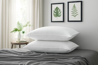 Home Depot Becky Cameron plush down queen pillows