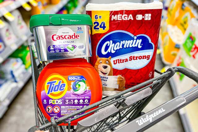 P&G Deals at Walgreens: Save Up to 54% on Household Essentials card image