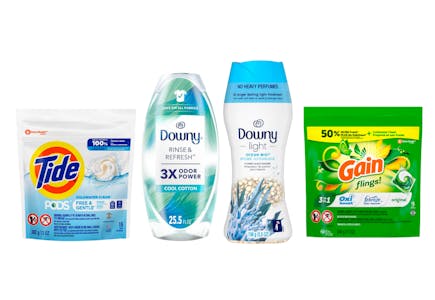 4 Laundry Care Products