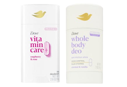 2 Dove Deodorants
