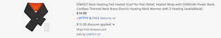 Amazon Electric Heated Scarf 2025