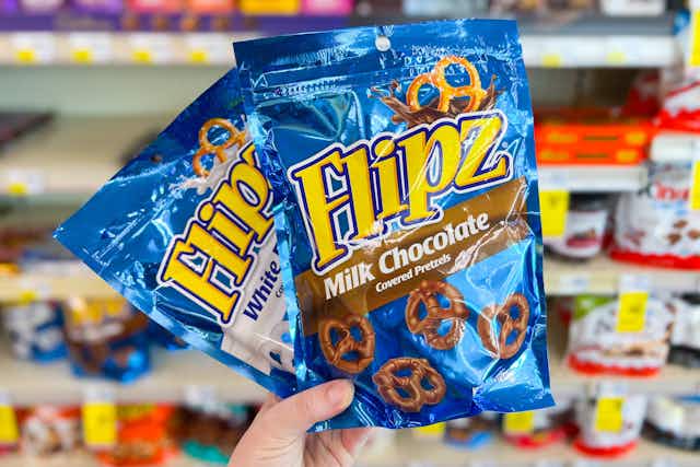 Flipz Chocolate Pretzels, Under $1 at Walgreens and CVS (Reg. $4.99) card image