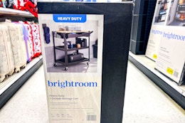 Brightroom Heavy Duty Rolling Service Cart, Only $76 With Target Circle card image