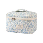 Travel Quilted Makeup Bag