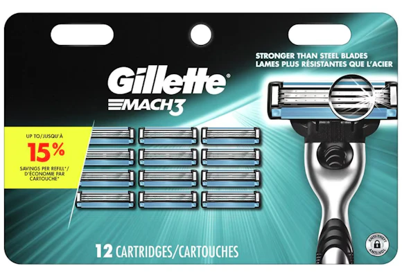 Gillette Mach3 Razor Blade Refills