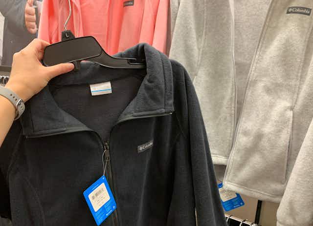 Columbia Men's Clearance at JCPenney: $13 Wallet, $18 Shacket, and $20 Vest card image