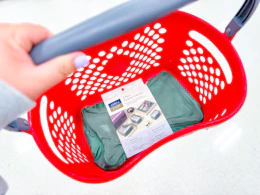 open story packing cube set sitting in a target basket