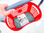 open story packing cube set sitting in a target basket