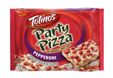 2 Totino's Party Pizzas