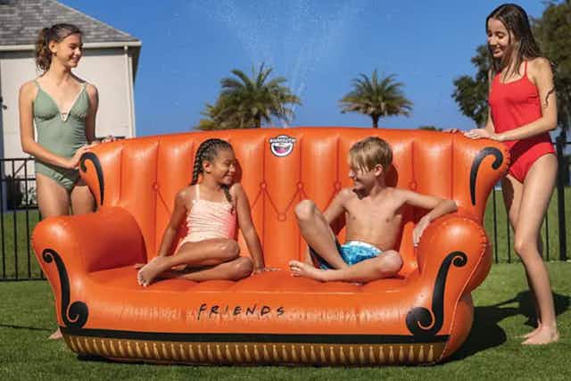 Inflatable Friends Couch Sprinkler, Just $49.98 at Sam's Club (Reg. $99.98) card image