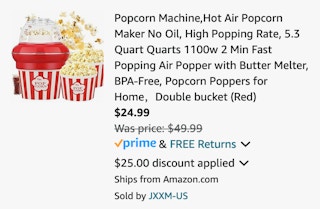 Amazon Popcorn Machine 2024 3