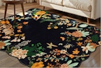 B0F8QCK2K3 Rugflix 5x7 Floral Area Rug for Living Room