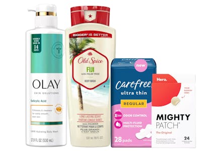 4 Personal Care Items