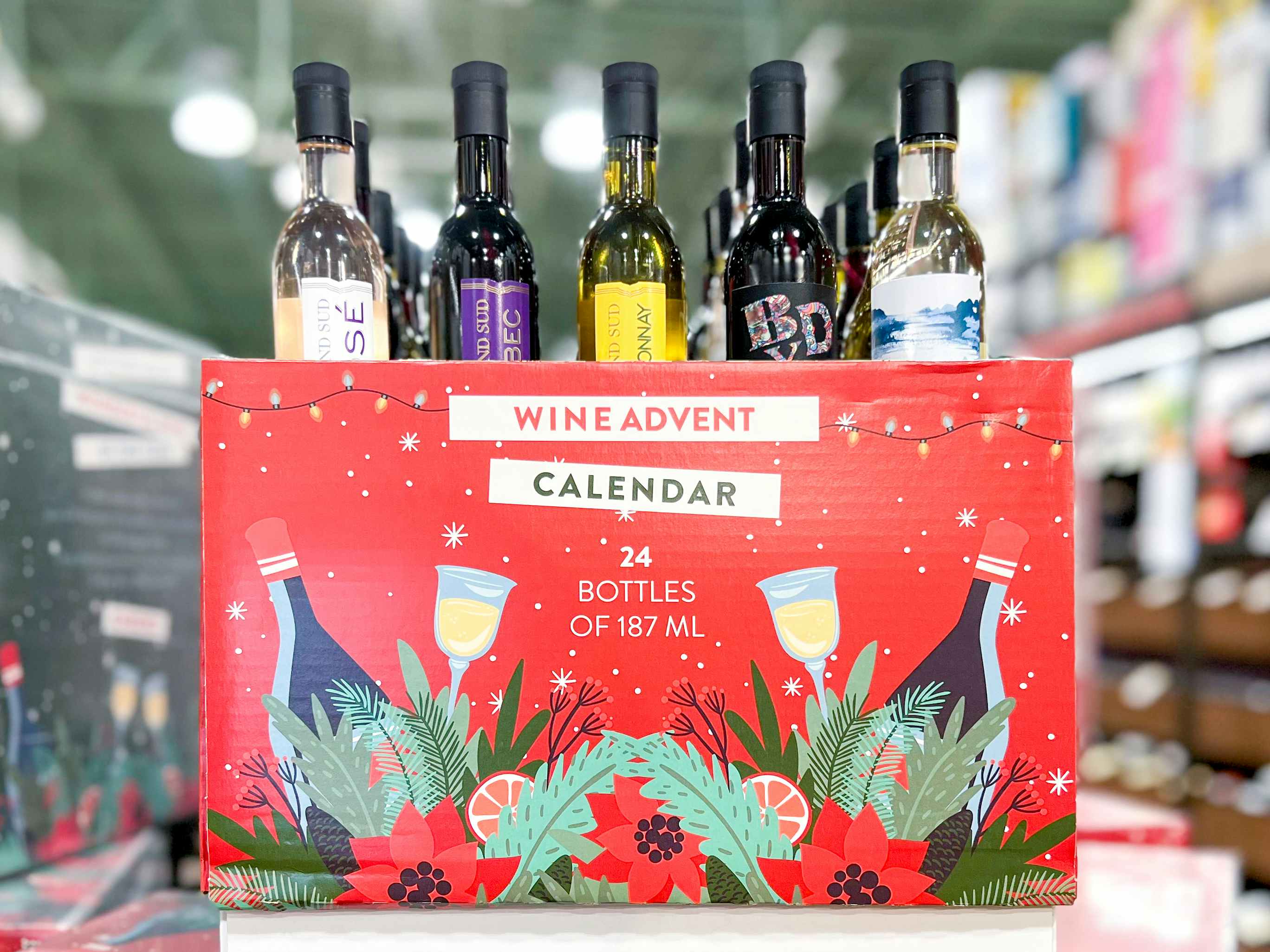 total wine advent calendar in store