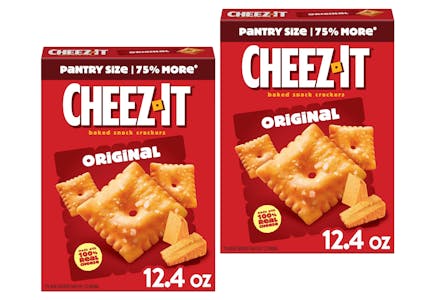 2 Cheez It Crackers