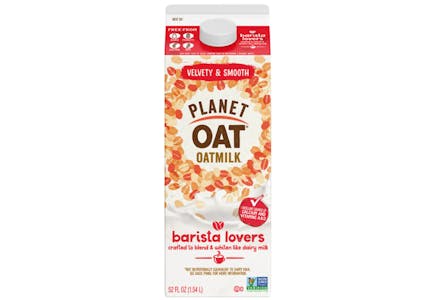 Planet Oat Oatmilk Carton