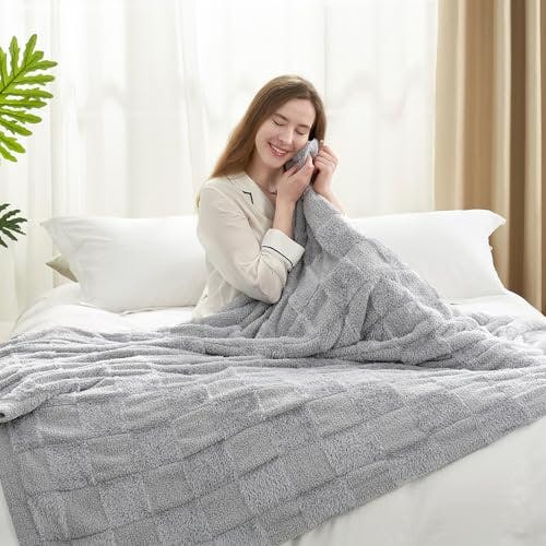 Faux Fur Throw Blanket