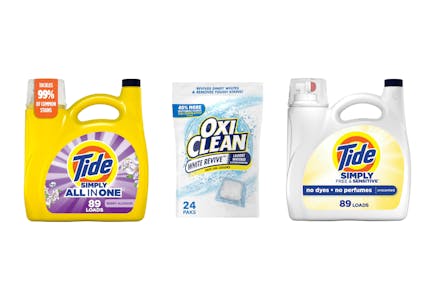 3 Laundry Products