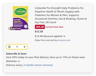 Culturelle Pro Strength Daily Probiotics