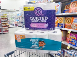 angel soft and quilted northern on walgreens cart