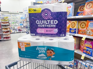 angel soft and quilted northern on walgreens cart