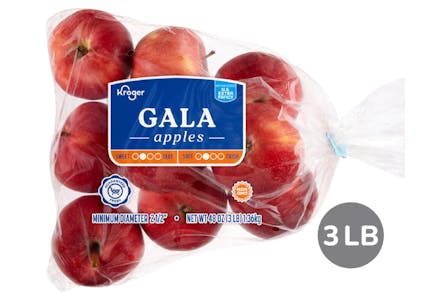 2 Kroger Apple Bags