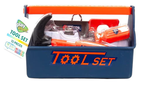 2 Playright Holiday Toys Tool Sets