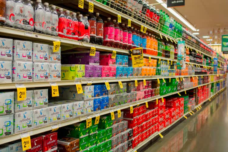 Safeway soft drinks soda beverage aisle