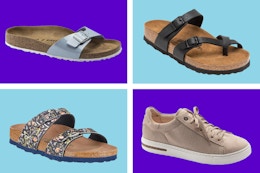 Birkenstock Sale at Proozy: Women's Sandals Start at $70, Sneakers at $100 card image