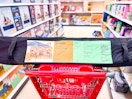 embark canopy tent sitting on a target cart