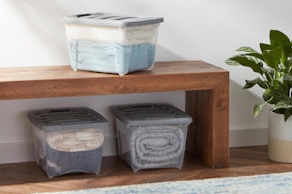amazonbasics storage totes