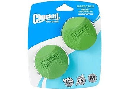 Chuckit Ball Dog Toy 2-Pack