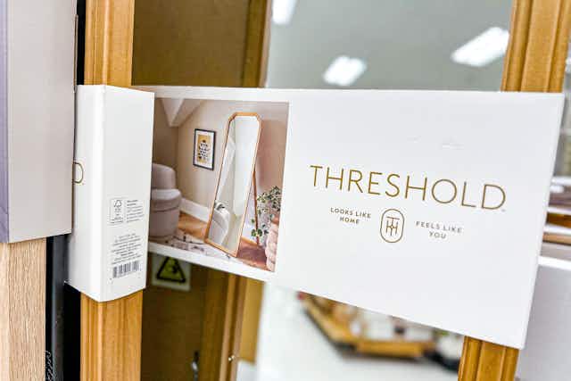 Threshold Full-Length Floor Mirrors, Only $60.80 at Target card image