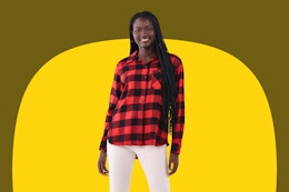 $5 Time and Tru Women's Flannel at Walmart (Reg. $14) card image