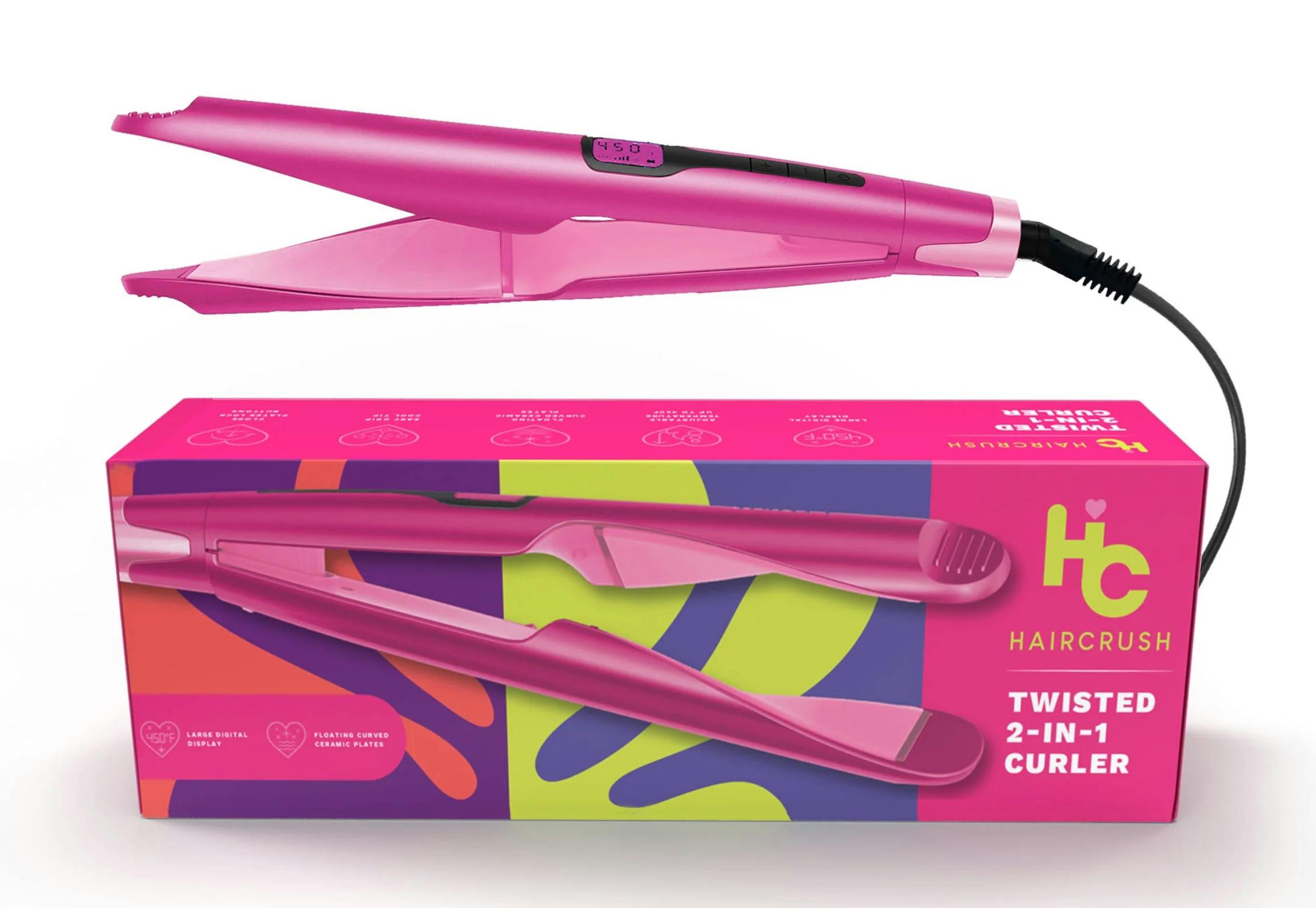 2-in-1 Curler and Straightener