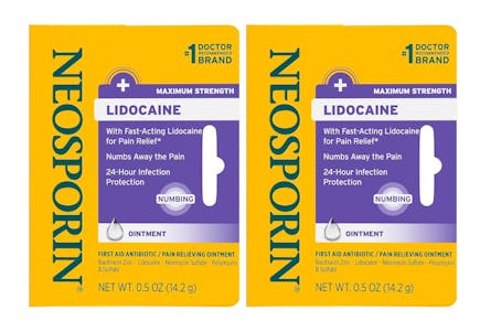 2 Neosporin Ointments